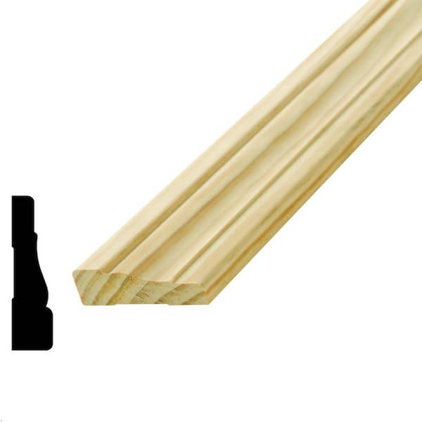 Alexandria Moulding WM 351 11/16 in. x 2-1/2 in. Wood Pine Casing