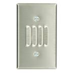 Stainless Steel 1-Gang Blank Plate Wall Plate (1-Pack)