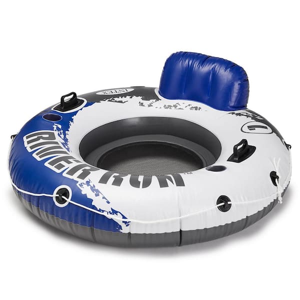 Intex River Run 1 Blue Round Vinyl Inflatable Floating Tube Raft for Lake,  River and Pool (6-Pack) 6 x 58825EP - The Home Depot