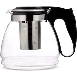 Glass Tea Pot with Stainless Steel Filter