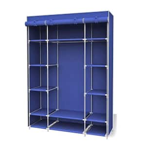 Navy Portable Closet with Shelf (52 in. W x 67 in. H)