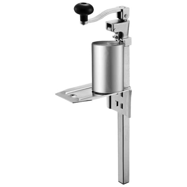 Commercial Can Opener, Heavy-Duty Manual Tabletop Cans Opener for Cans Up to 11.8 in. Height, Height-Adjustable