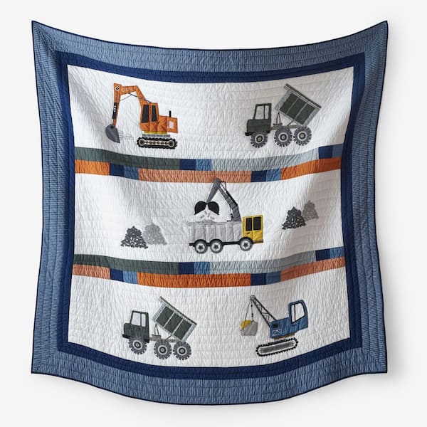 The Company Store Company Kids Blue Construction Builders