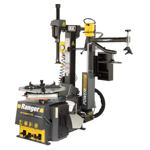 R76ATR-L 110V Tilt Back Tire Changer with Right-Tower Single Assist, 30 in. Capacity, 1-Phase, 50/60hz