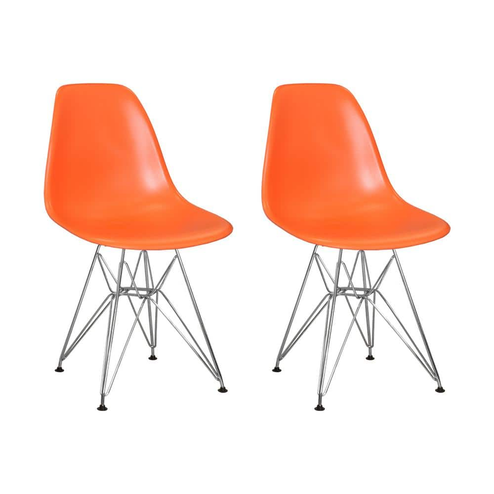 orange eiffel chair