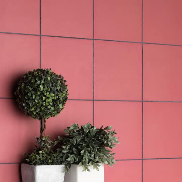 Merola Tile Underground Exotic Fuchsia 8 in. x 8 in. Porcelain