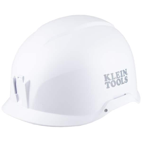 Klein Tools Safety Helmet, Non-Vented-Class E, White 60145 - The