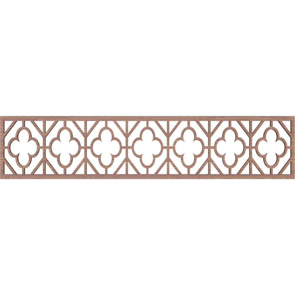 Hazelton Fretwork 0.375 in. D x 46.75 in. W x 10 in. L Walnut Wood Panel Moulding price history on PriceWatchPro