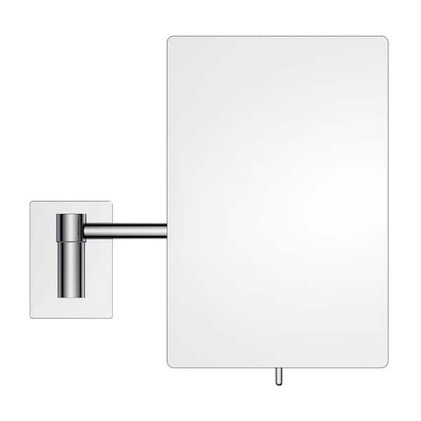 12.4 in. W x 12.6 in. H Rectangular Stainless Steel Framed Wall