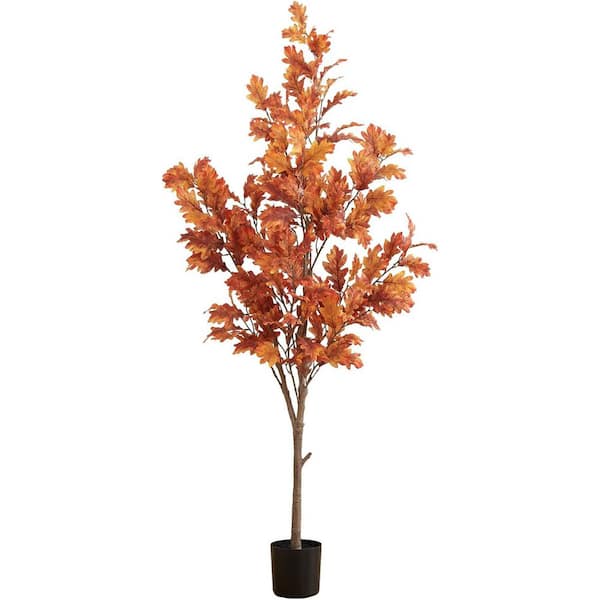 5 ft. Autumn Oak Artificial Fall Tree