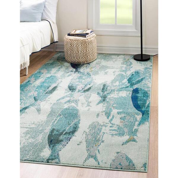 アクセサリー Russet Burbank Burger Rug (light blue) Cyrus Neutral & Blue Tufted Rug | Ruggable