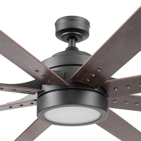 Honeywell Xerxes 62 in. LED Indoor Bronze Dual Mount Contemporary 