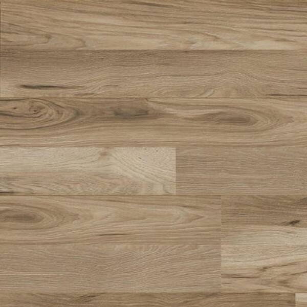 Unbranded Take Home Sample - Sherwood Heights Bryant Hickory Laminate Flooring with 7-5/8 in. x 10 in.