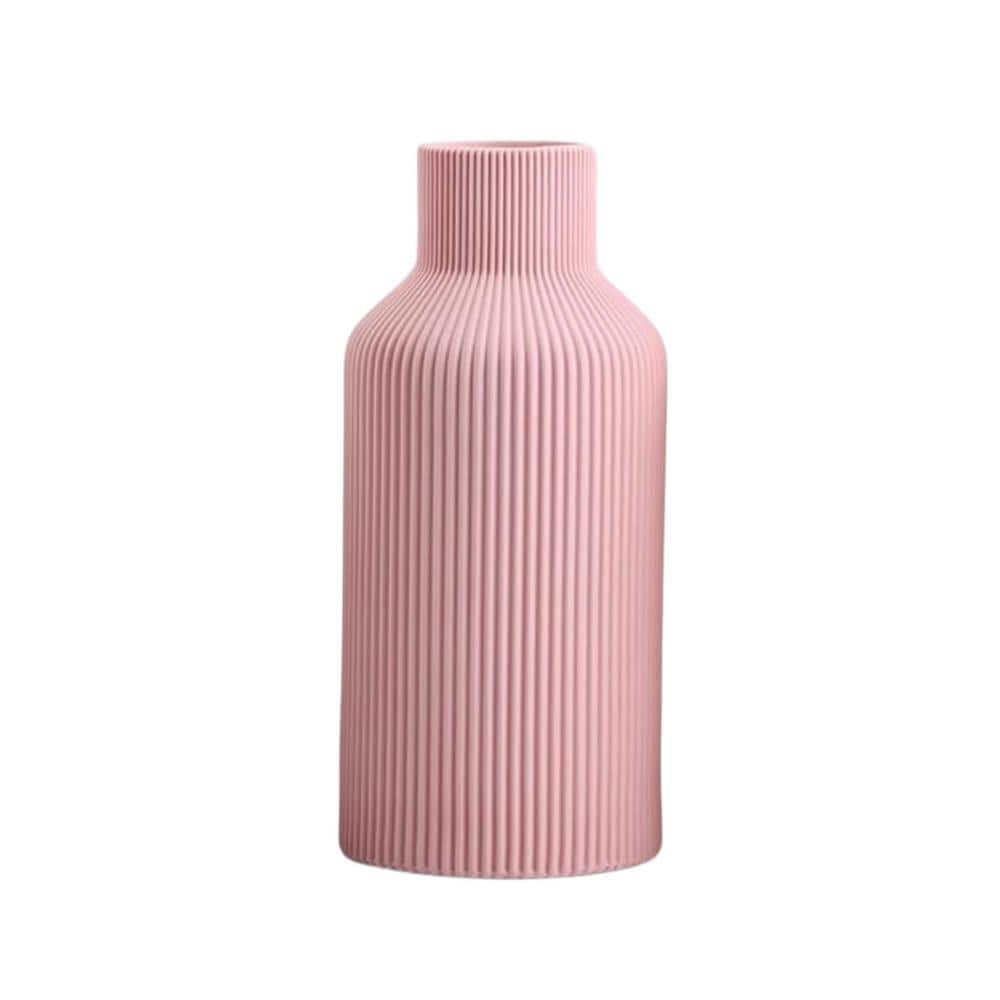 Afoxsos 8 in. Ceramic Vase for Decor, Minimalist Modern Home