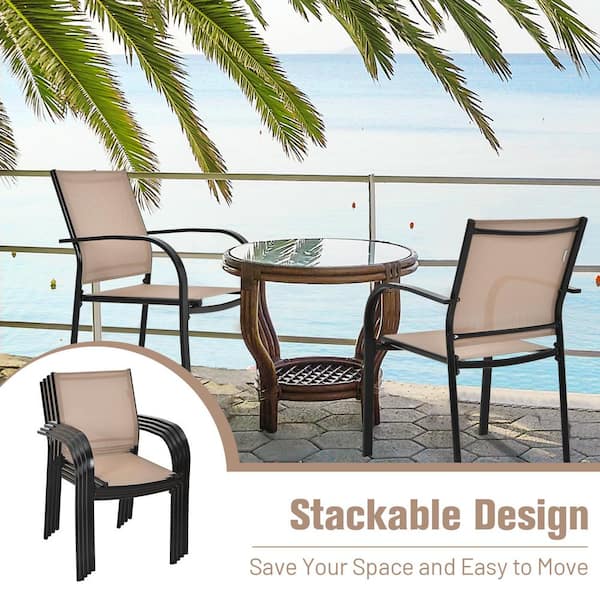 Larissa stack patio discount chair