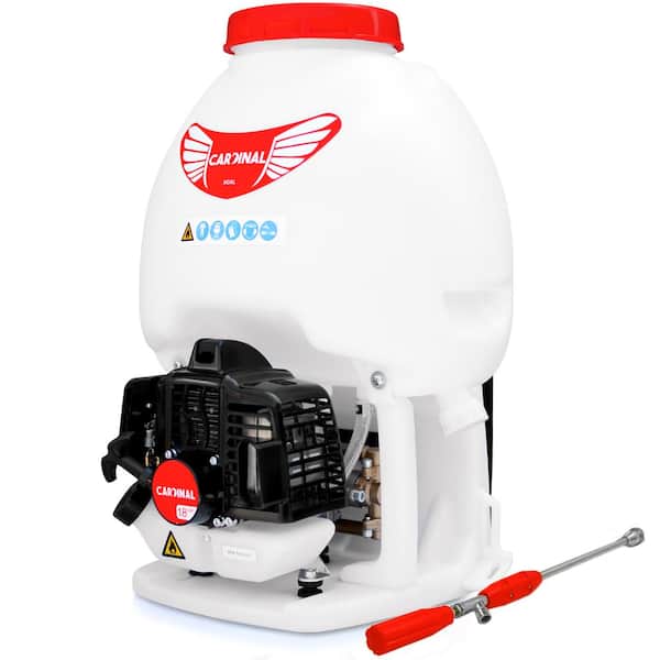 Cardinal CPS435 + CG 1.8 HP Gas Powered Backpack Sprayer with Fogging Attachment for Pest Control and Sanitation - 1