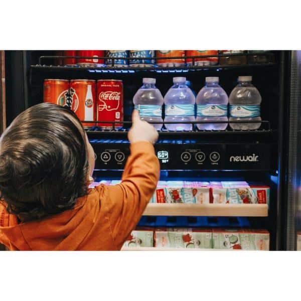 Stainless Steel Dual Zone 20-Bottle and 70-Can Beverage Refrigerator
