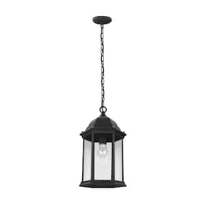 Sevier Black 1-Light Outdoor Hanging Pendant