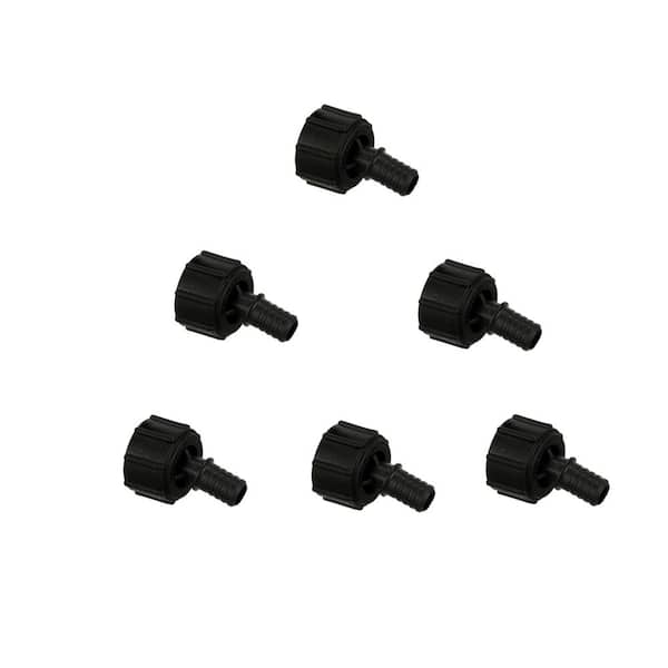 Viega Manabloc 1/2 in. PB x 1/2 in. Port Polymer Port Adapter (6-Pack)