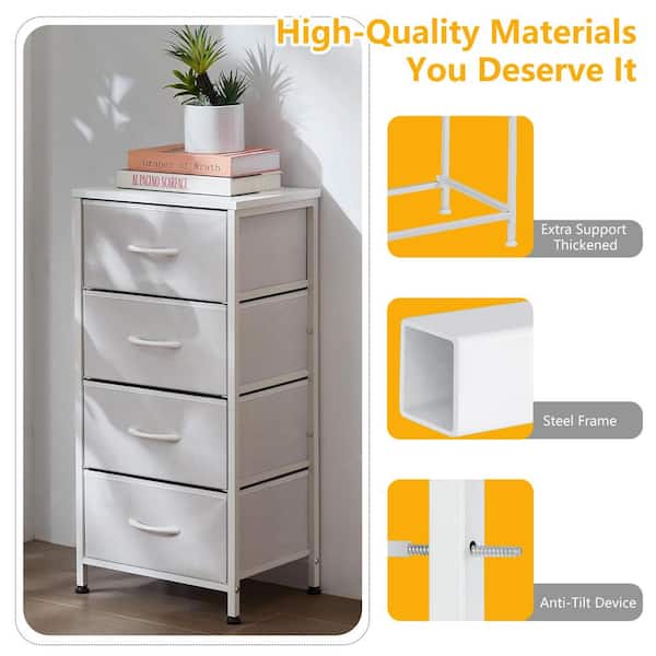 トップス draw drawers 2way tops white SimplyNeu 84 in. H x 25.375 in. W White Drawer and Shelving