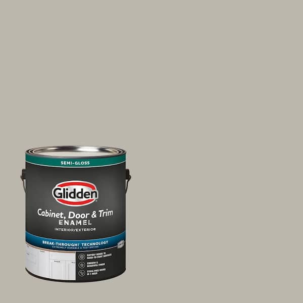 1 gal. PPG1007-3 Ghost Writer Semi-Gloss Door, Trim and Cabinet Paint