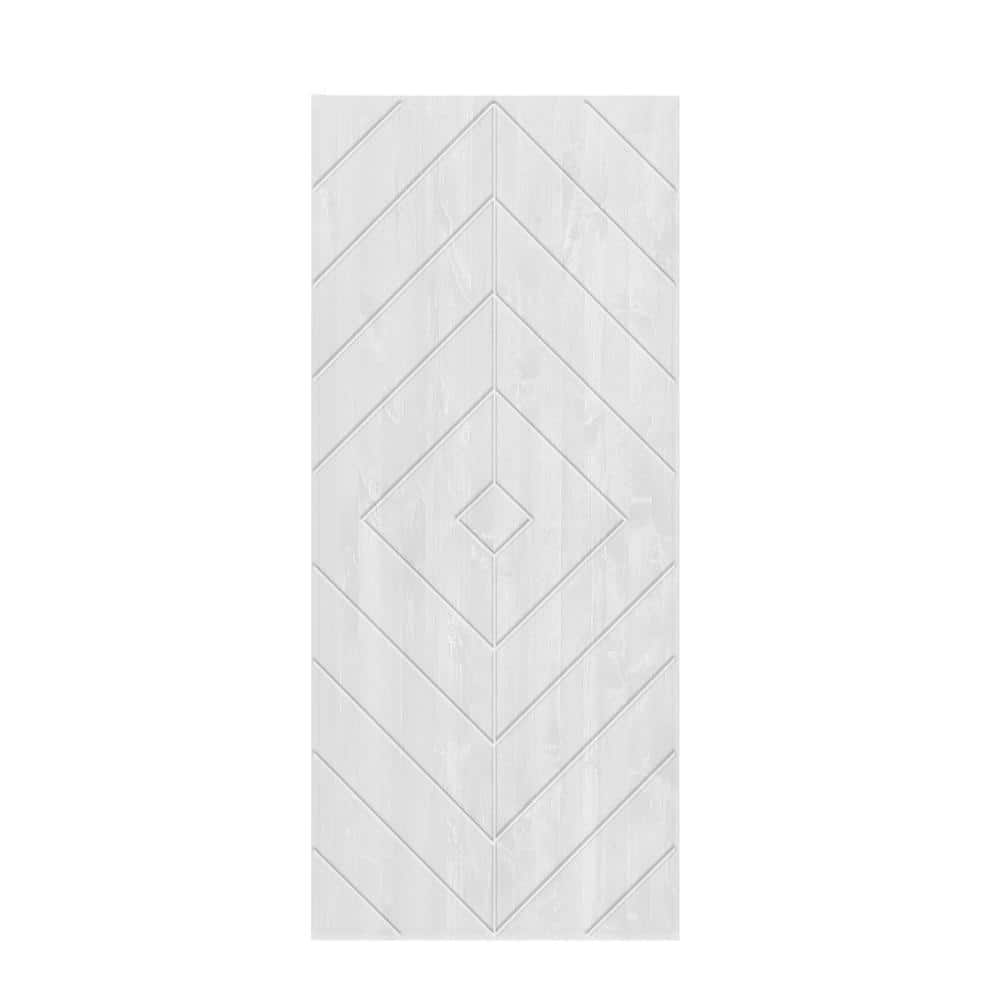 30 in. x 80 in. Hollow Core White-Stained Pine Wood Interior Door Slab price history on PriceWatchPro