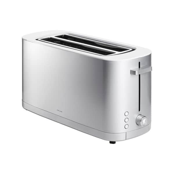 ZWILLING Enfinigy 2-Long Slot Toaster, Silver 1016126 - The Home Depot