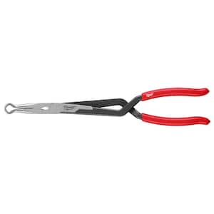 13 in. Long Needle Nose Pliers with 1/2 in. Hose Grip and Slip Resistant Grip