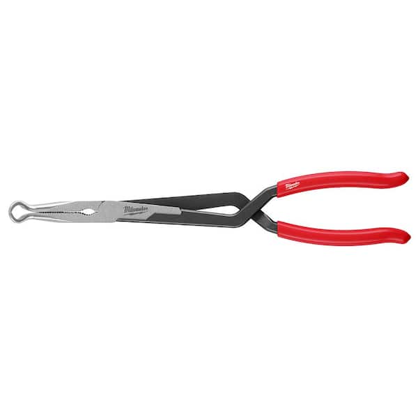 Milwaukee 13 in. Long Needle Nose Pliers with 1/2 in. Hose Grip and Slip Resistant Grip