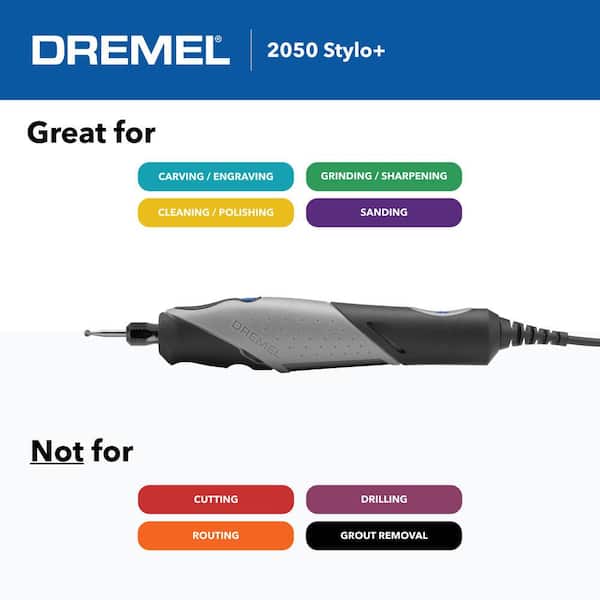 Dremel 2050 Stylo+ - Outil Rotatif Multifonction avec 15
