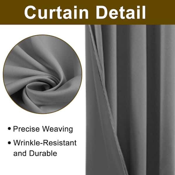 Pro Space Grey Polyester 42 in. W x 45 in. L Insulated Thermal Rod