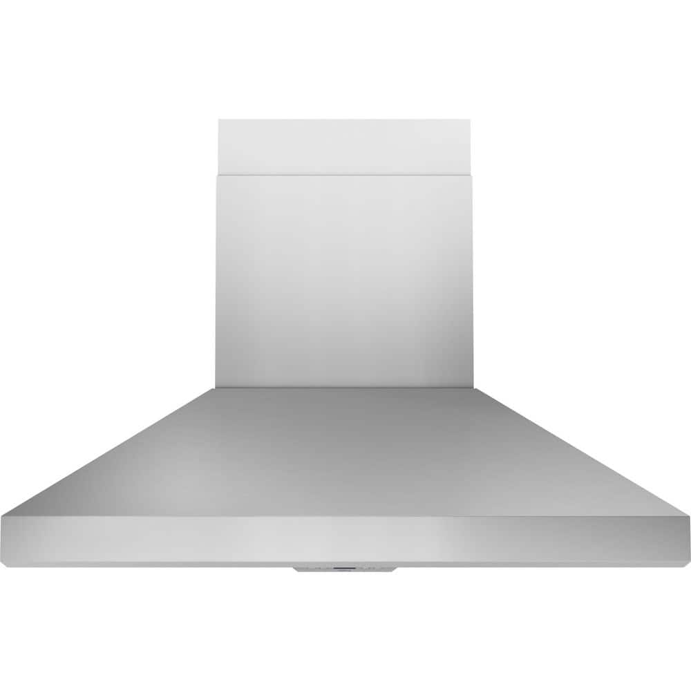 Titan 54 in. 650 CFM Ducted Island Mount Range Hood with TruHue in Stainless Steel
