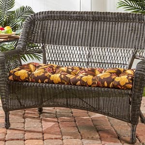 Timberland Floral Rectangle Outdoor Swing/Bench Cushion