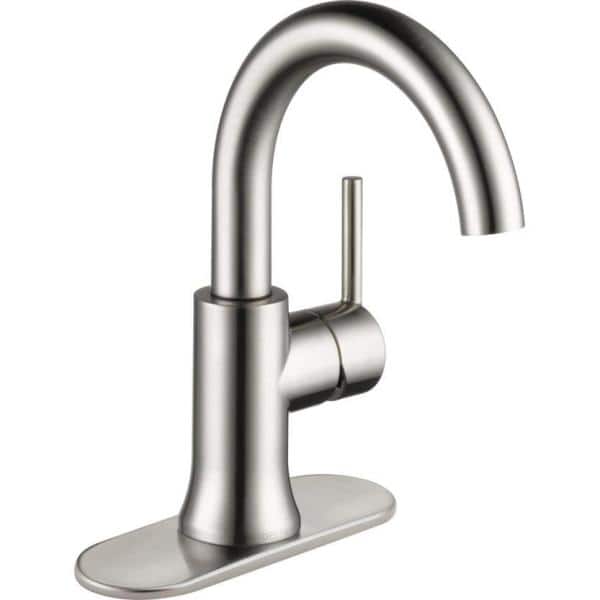 Stainless Steel Single Handle Modern Bathroom Faucet