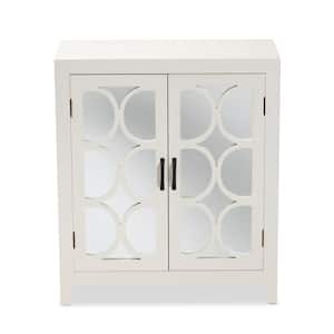 Garcelle White and Mirror Sideboard