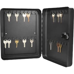 Barska 64 Key Safe Storage Box Wall Mount Cabinet With Key Lock CB12486 