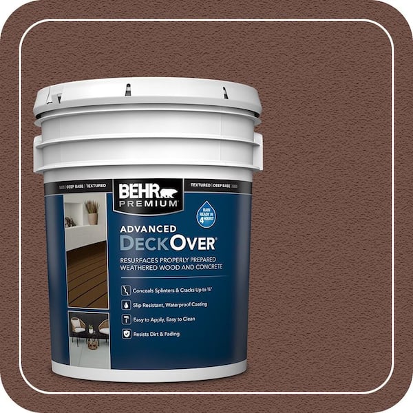 5 gal. #SC-135 Sable Textured Solid Color Exterior Wood and Concrete Coating