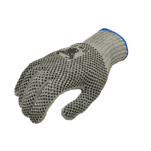 Dot Bead Dot Glue Gloves, Non-slip Wear-resistant Line Nylon Printed  Advertising Advertising Pvc Dot Plastic Moving Labor Protection Gloves -  Temu