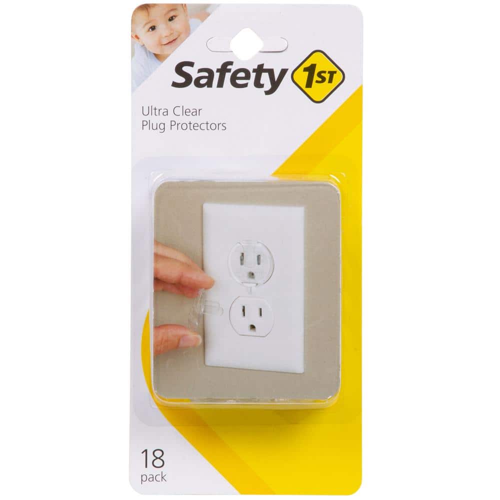 Safety 1st Child Baby Proofing Plug Socket Inserts Cover Guards Pack of 6 White 