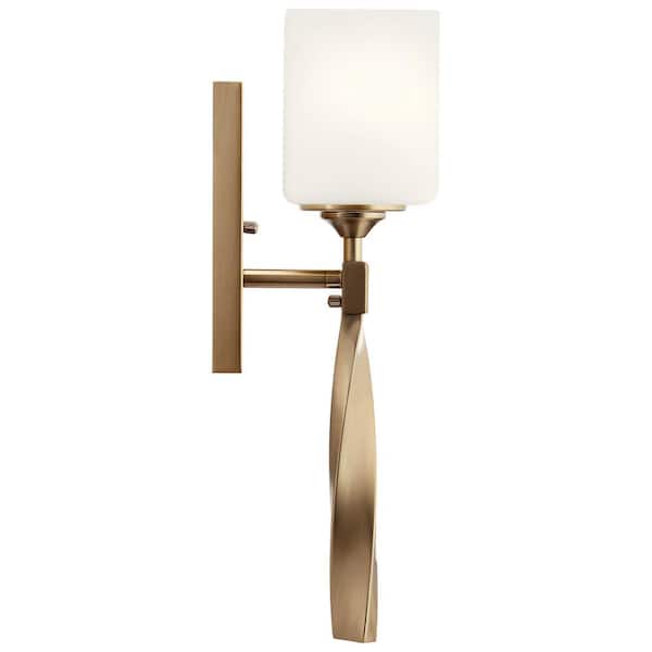 Kichler Harmont(TM) 12 Inch Light Wall Light with Clear Seeded Glass in  Olde Bronze(R)並行輸入 シーリングライト、天井照明
