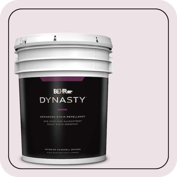 BEHR DYNASTY 5 gal. #670C-2 Petal Dust Eggshell Enamel Interior Stain-Blocking Paint & Primer