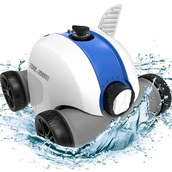 Wildaven 4 Wheel Cordless Automatic Robotic Pool Cleaner for in