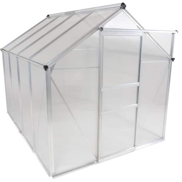 OGROW Machrus Ogrow 6 X 8 Ft. WalkIn Greenhouse With Sliding Door And ...