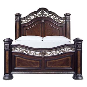 Monte Carlo Rich Brown Queen Bed