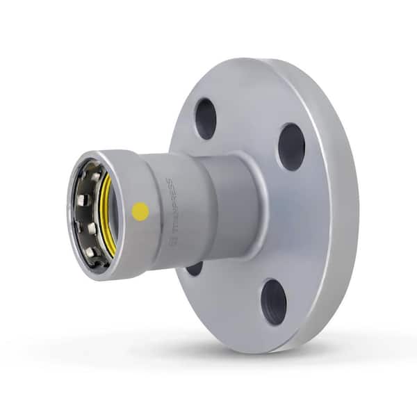 1 in. Carbon Steel Press Flange Fitting, HNBR Sealed, Yellow Dot-for Gas and Fuel Use