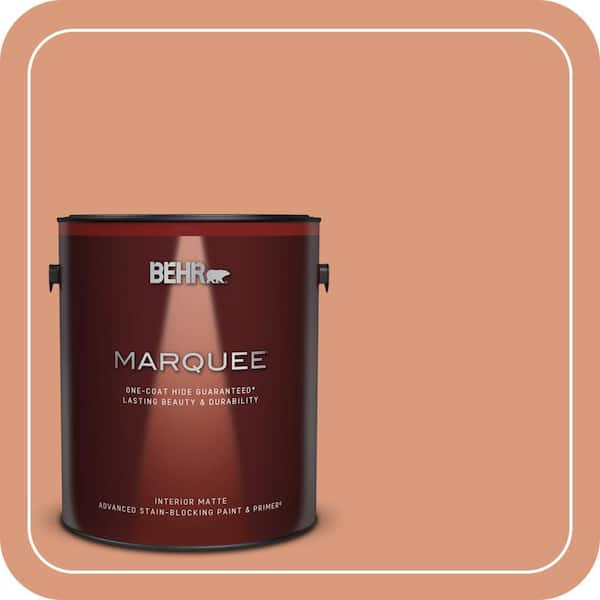 BEHR MARQUEE 1 gal. #MQ1-27 Dazzle and Delight One-Coat Hide Matte Interior Paint & Primer