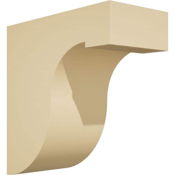 Ekena Millwork Del Monte 5 1/2 in. x 12 in. x 12 in. Polyurethane Corbel