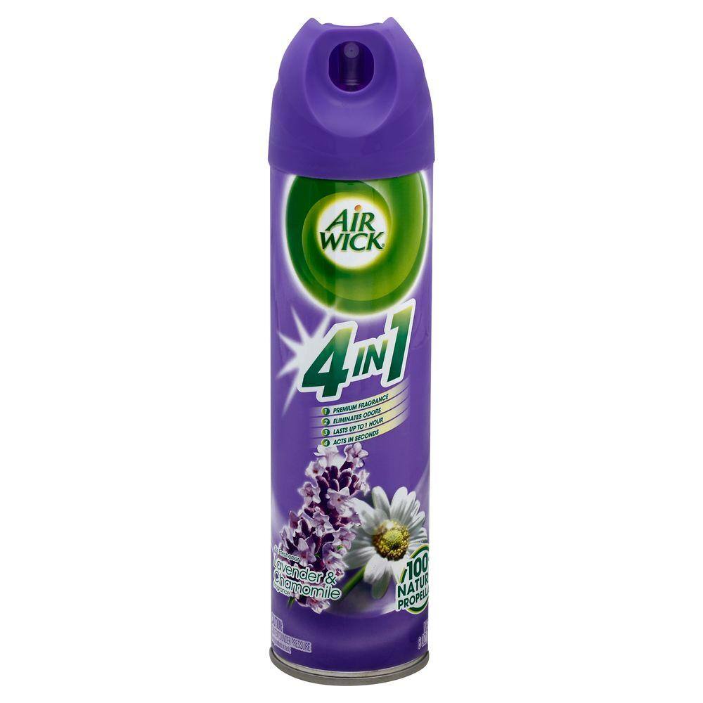 Air Wick 8 oz. Lavender and Chamomile Aerosol Air Freshener Spray 62338