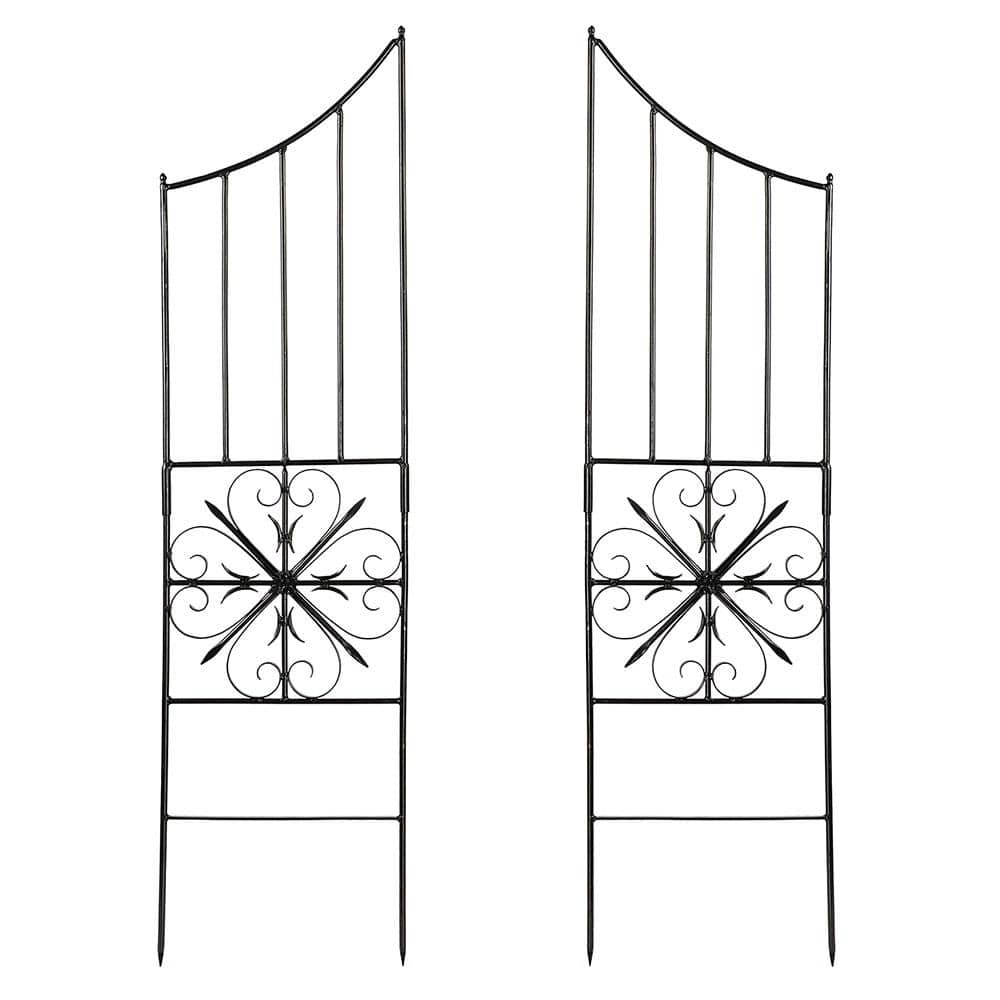 ACHLA DESIGNS Set of 2 Side Panels for Aldrich Trellis, 63 in. Tall ...