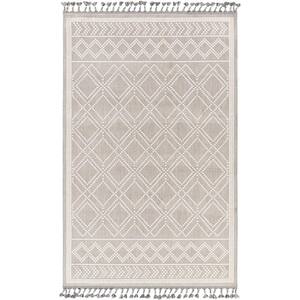 Palermo Tan Global 6 ft. x 7 ft. Indoor Area Rug